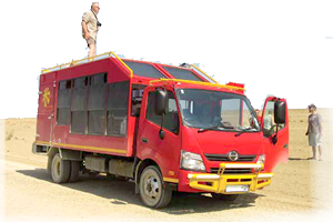 Safari 4WD transport, Mundus Africa