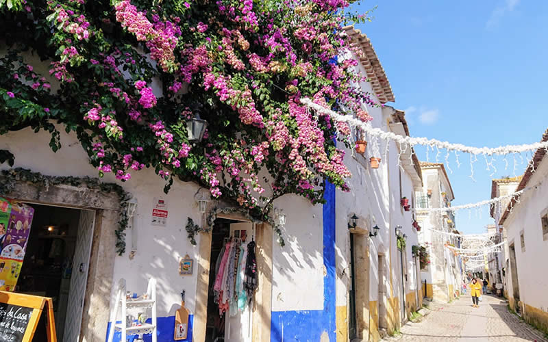 Obidos - skaists ciemats Portugālē