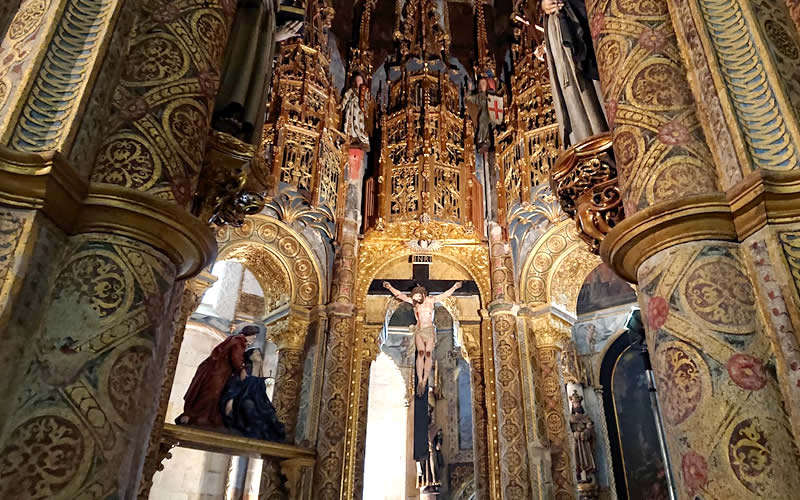 Tomaras klostera altāris, svētceļojums, Portugāle
