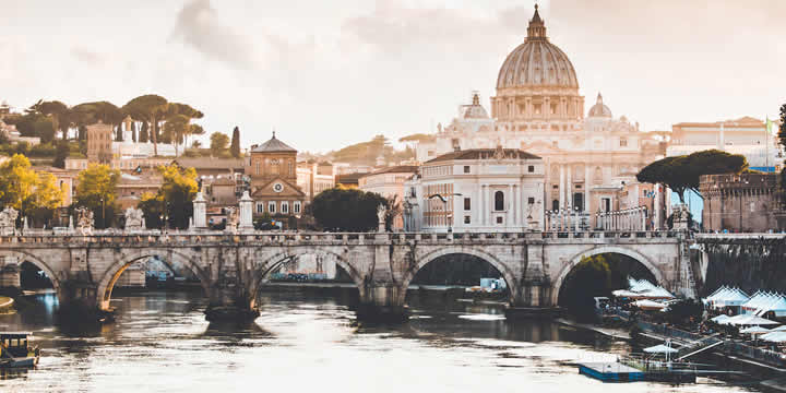 Itālijas ceļojums, Tibras tilti un Vatikāns, Mundus Travels