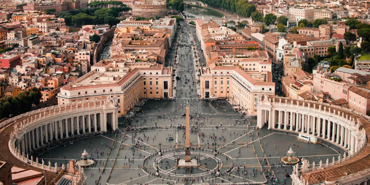 Itālijas ceļojums, no Pētera katedrāles jumta, Mundus Travels