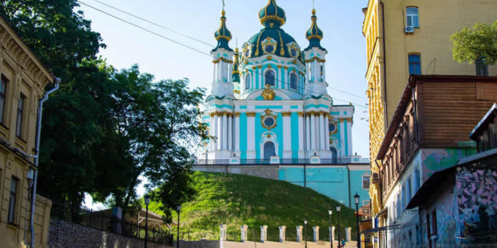 Kijeva, Andreja noeeja, Ukrainas ceļojums ar Mundus Travels